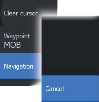 Display MOB waypoint information You can display MOB information by selecting the MOB waypoint and then the MOB waypoint
