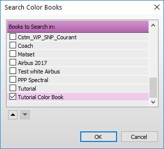 Select one of the spot colors: Notice that CMYK Print as CMYK values are not displayed yet.