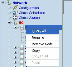 5.2.1.6 Attached Device Node (Thermostat Node) This node is mapped to any thermostat which is attached to a ISY. Clicking on this node brings up the Attached Device View.