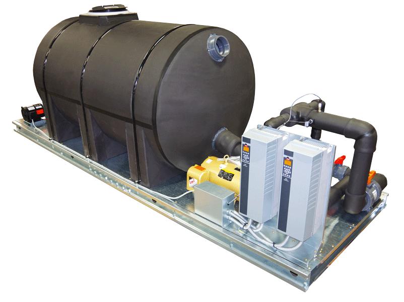 Label Process Chillers Tank & Pump Packages City Water