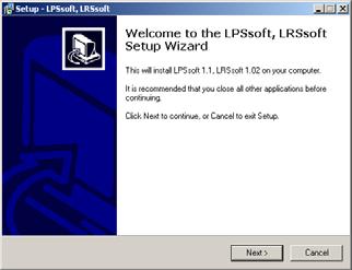 This can be done either via the display of the LPS or in LPSsoft in the Configuration area.
