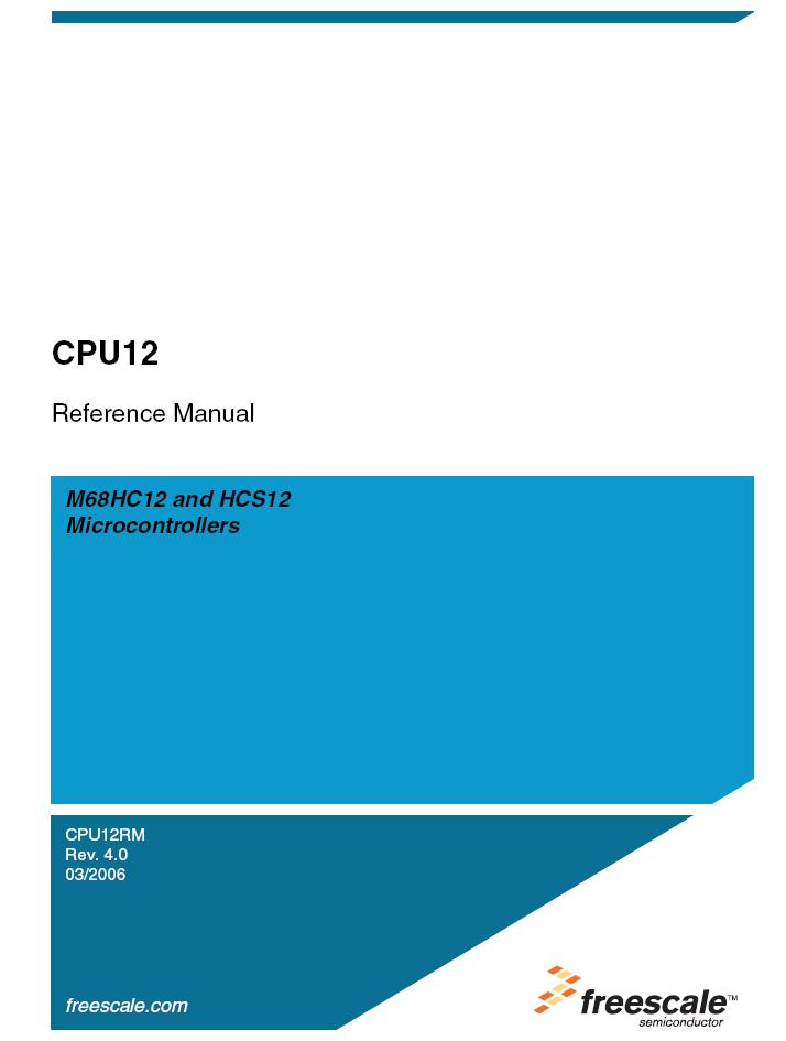 CPU12 Resource