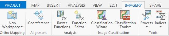 Workflow in ArcGIS Pro Create Training Samples and Generate Classification Schema if desired Image