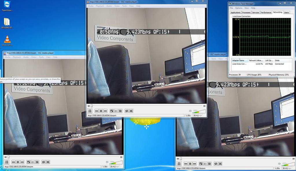 18 Using VLC player as a video Decoder- Multicast VLC Setup VLC player can be used to decode Multicast streams from the ANT-4000E.