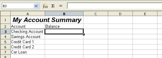 There are two ways to reference cells in other sheets: by entering the formula directly using the keyboard or by using the mouse. We will look at the mouse method first.