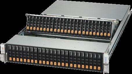 For memory extension, HGST Ultrastar SN200 NVMe drives of capacities 800GB, 1.6TB, and 3.
