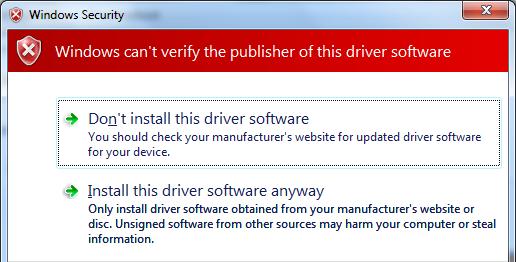 RAMBo DRIVER INSTALLATION(PC ONLY) 10 Another screen may appear and say Windows can t