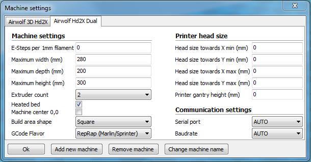 Give the printer a new name (i.e. HD2x Dual).
