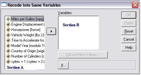 horizontally until the first empty column is encountered, and entering in the data. The new variable can be named appropriately in the variable-view spreadsheet.