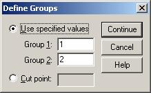 missing values, you have two options Exclude cases analysis by analysis and Exclude cases listwise.