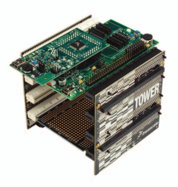 Card Freescale Tower System The TWR-S08DC-PT60 daughter card, in conjunction with the TWR-S08UNIV MCU module, is part of the