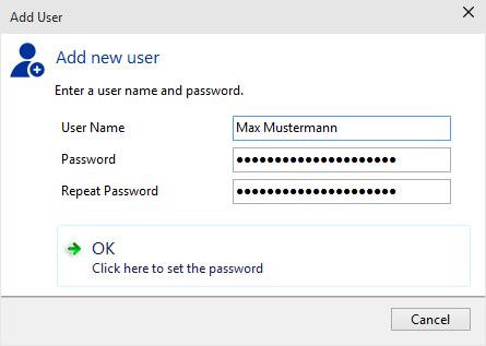 Edit users and change passwords To edit an integrated SimpleSYN user double click on the user or right click and select the menu item Properties.
