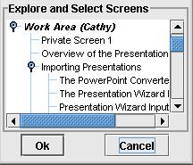 Next, determine whether you want to insert the file from the Current Screen or Selected Screens.