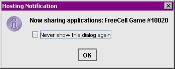 d. To always ensure that when you share an application, the application that is being shared will appear on top of any other windows that you may have open on your monitor, you should select the