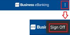 Within the Tab Bar users will see the following options: Accounts: Balances, Recent Transactions, and Account Summary.