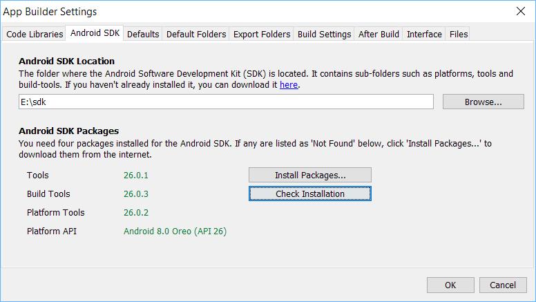 The Android SDK has now been