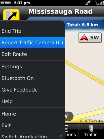 Report Traffic Camera Traffic Camera data is generated by GPS Navigator users.