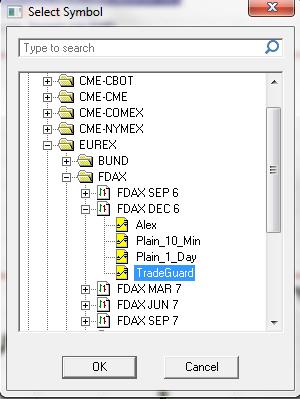 6.2. Semi-automated trading In semi-automated mode, the user opens his position manually and NanoTrader uses its TradeGuard function to protect the position with preconfigured stop- and limit orders.