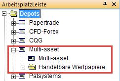 1.2. Installation and log-in with stocks- and warrant accounts It is possible to connect to your stock- and warrant account via NanoTrader Full.
