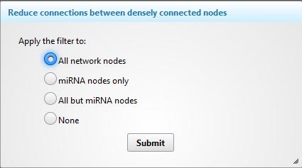 Network tools Refresh network as new changes. Reset the network to default.