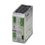 Uninterruptible power supply with integrated power supply unit, 5A, in combination with MINI-BAT/24/DC/.