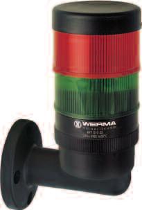 On the basis of these clear, proven advantages WERMA presents the new competitively priced, pre-assembled LED signal tower KOMPAKT.