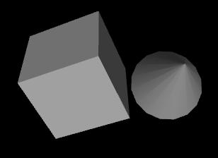 SphereSensor Example <Scene DEF='scene'> <Group> <Group> <Transform DEF='Shape1'> <Appearance DEF='White'> <Material/> </Appearance> <Box/> <SphereSensor DEF='Shape1Sensor'/> </Group> <Group>