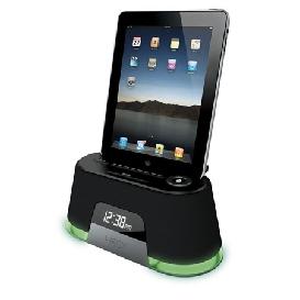 with dual gradual wake alarm Unwind HX-B322 Made for ipad certification quickly charges and plays ipad, iphone and ipod Full-function dual alarm clock
