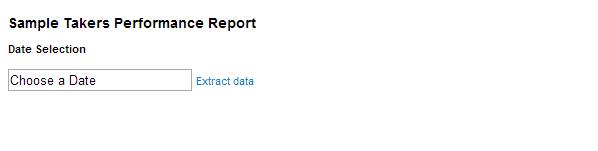 5.9. Report generation A total of six custom reports are available to each Training Provider to be generated when required. These are available from the Data Uploading/Reports section (see section 4.
