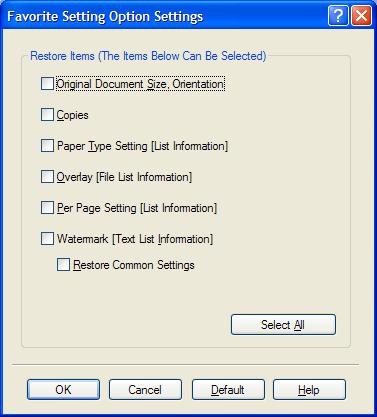 ! Detail The settings that were specified can also be saved (exported) to a file. For details, refer to "Importing and exporting the driver settings" on page 11-31. 11.8.