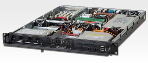 C105 FAMILY 1U COTS CONFIGURED RACKMOUNT SYSTEM Only 21.