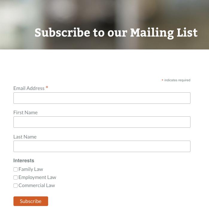 If you want to add a sign-up option to all contact forms, MailChimp does have an API we can use to ensure the subscriber data is passed to the list in the same way as the
