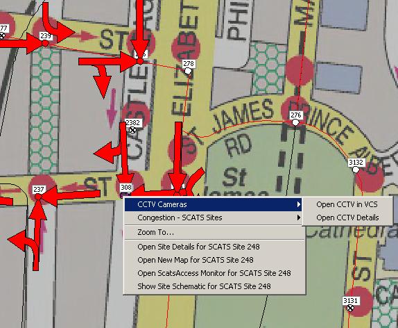 In the case of the Sydney TMC, the incident management system itself can be invoked and used via the TMIS user interface.