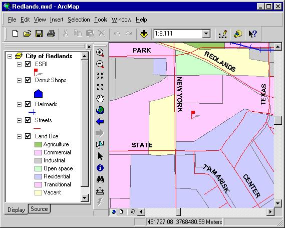 Step 4a: Identify geographic features On the Tools toolbar, click the Identify button.