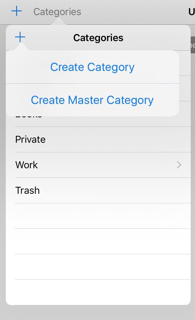 3. CATEGORIES ORGANIZE YOUR NOTEBOOKS AND DOCUMENTS Create a Category GoodNotes gives you the option to
