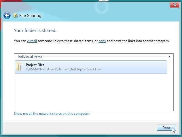 Now, you can access the shared folder from any PC connected on the network. QUESTION 30 You support desktop computers and tablets that run Windows 8 Enterprise.