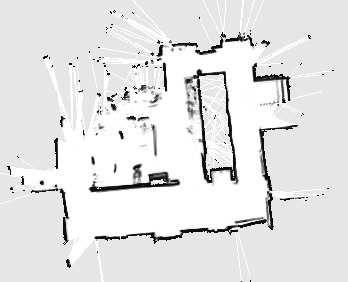 cluttered lab desks stairs corrected trajectory alignment error (a) (b) (c) (d) Fig. 4. Image (a) depicts the grid map learned with data acquired by a humanoid.