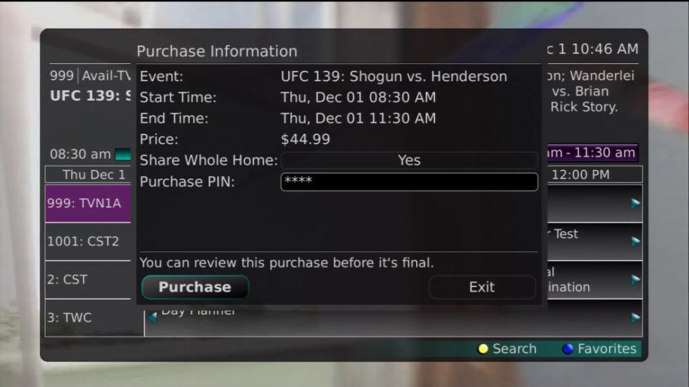 6. A Confirm Purchase window will appear showing the Pay