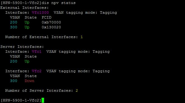 Specific NPV Mode CLI commands In NPV mode, there is no familiar fcns or flogi database CLI commands for these services are not running but some other show commands are available: display npv login o