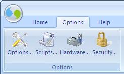 The Options Menu Buttons on the Options menu are detailed below. Button Description Opens the Author Options (page 55) Window, to configure Playback, Server and Speech Recognitions options.