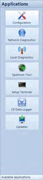 Using Tool Suite Software Applications To launch a Tool Suite Application, if the software is not already open, double click the FreeWave Tool Suite icon on the computer desktop.