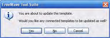 2. After the desired changes are made, click Update to save the settings or Cancel to exit without saving any changes. 3.