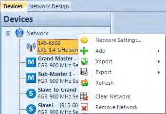 Add Folder The Add Folder option allows the creation of a folder to store specific radios.