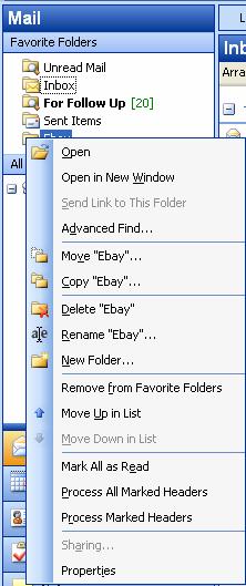 Add a public folder shortcut to the Public Folder Favorites folder If your organisation has a long list of public folders, you'll probably want to create shortcuts to the public folders you use most