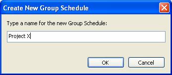 Another group schedule might contain all conference rooms in a building. A group schedule can include all of the contacts or resources from a public folder.