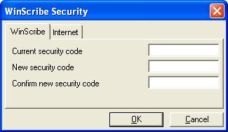 Security Changing Your Security Code Your System Manager has assigned you an id number and a security code.