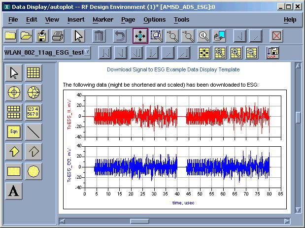 Note You may need several key strikes on the ESG front panel to get to this Waveform Segments display. For more information about the Agilent ESG instruments, visit http://www.agilent.com/find/esg.