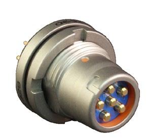 SERIES 151 MIL-DTL-55116 TYPE Jam Nut Audio Receptacle with PC tails 151-005 Ø.765.755 151-005 MIL-DTL-55116 type receptacles available in 5 or 6 pin configuration, equipped with PC tails.