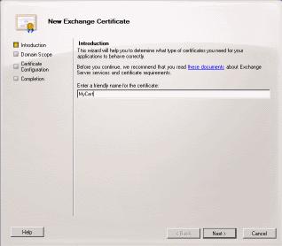 Microsoft Exchange 2010 CSR generation on Microsoft Exchange 2010 can be done via either the GUI or via a cmdlet accessed via the Exchange Management Shell (EMS). Choose either option from below.
