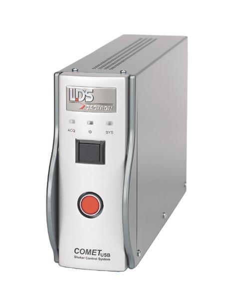 THE SOLUTION FOR ADVANCED VIBRATION CONTROL AND ANALYSIS PRODUCT SELECTION GUIDE HARDWARE LAS-200 LASER USB SHAKER CONTROL SYSTEM LASER USB comes standard with four inputs, an output, COLA, and